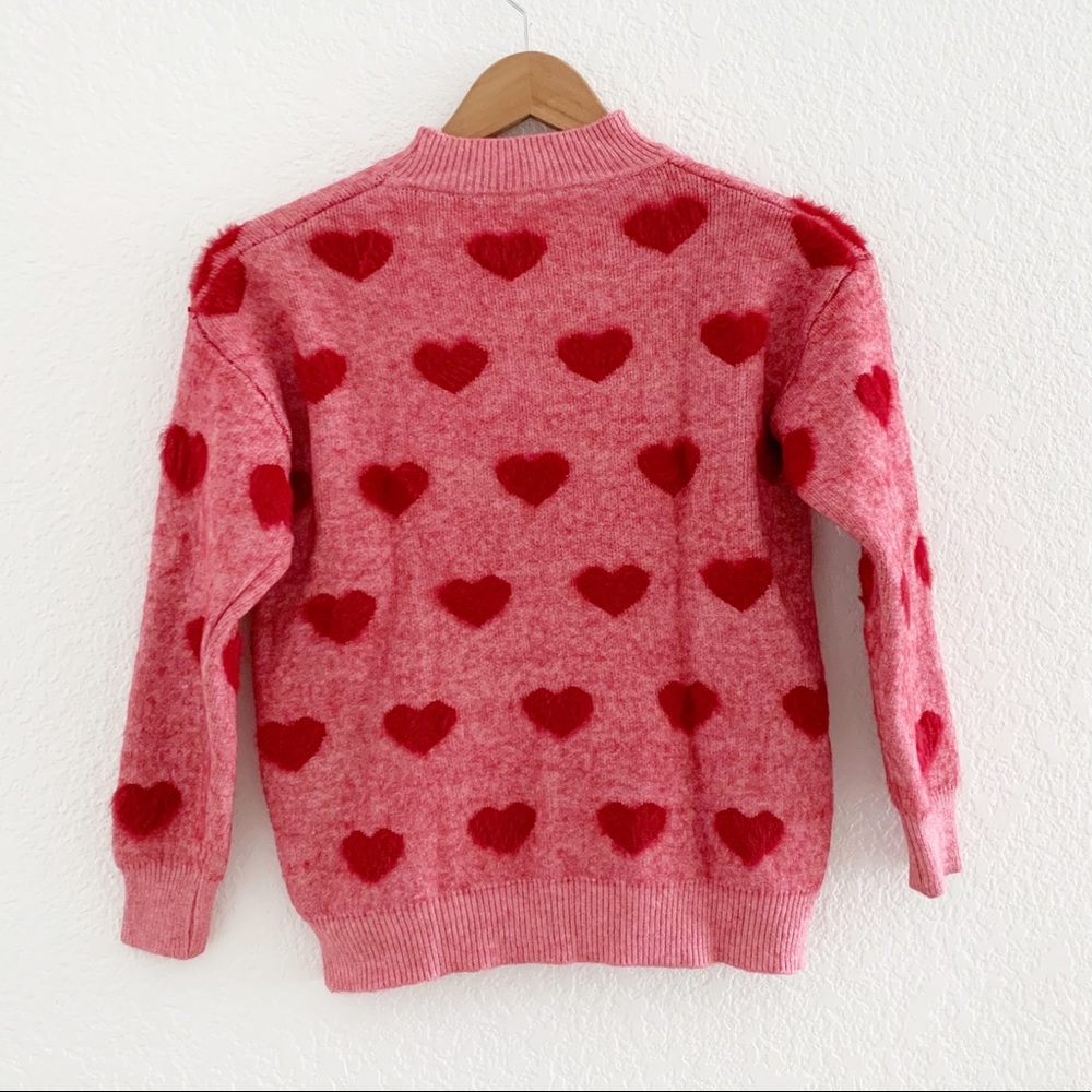 Slim Fit Soft Heart Sweater - Picture 2 of 8